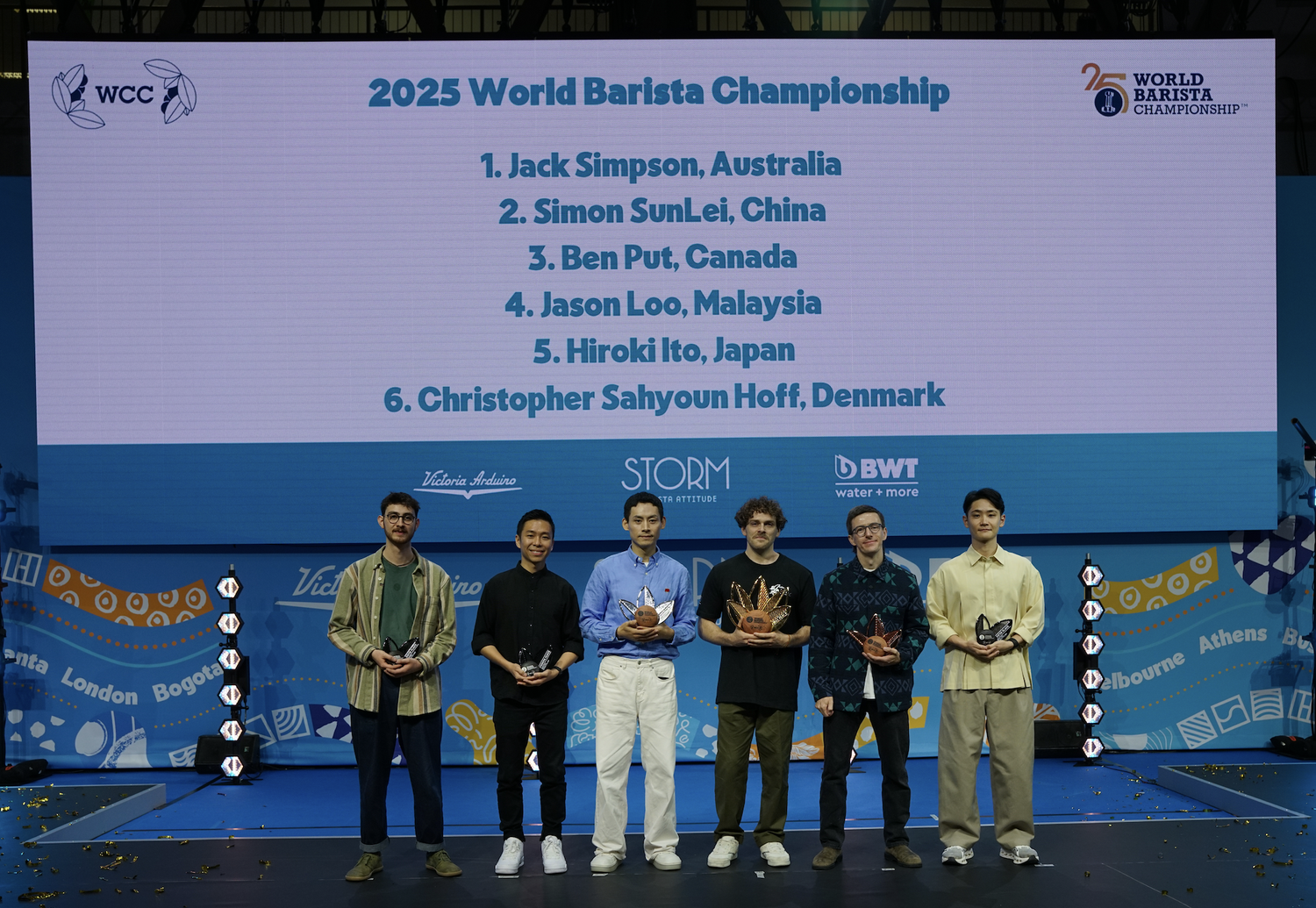オーストラリアのジャック・シンプソンが世界一に輝く【World Barista